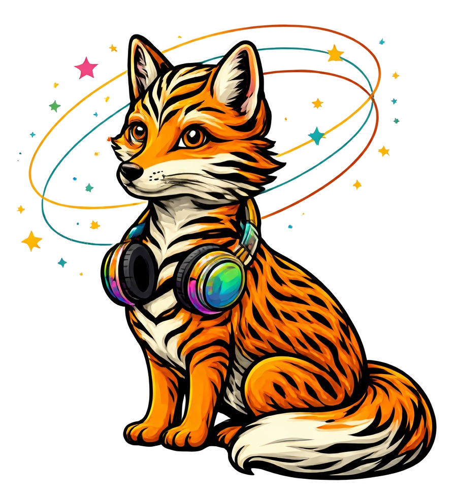 VielFuchs – Maskottchen von Kopflabyrinth
